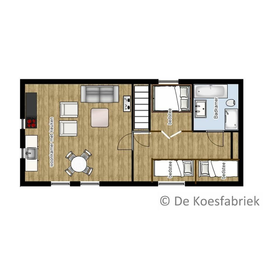 Appartement De Koesfabriek Centrum Доккум Экстерьер фото
